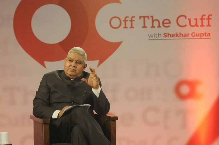Off The Cuff with Jagdeep Dhankhar