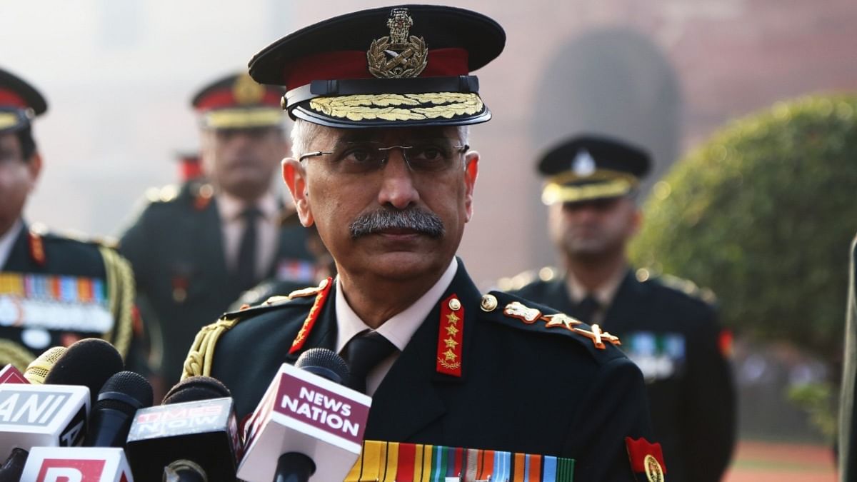 Army Chief General MM Naravane seen wearing Indian Army's new