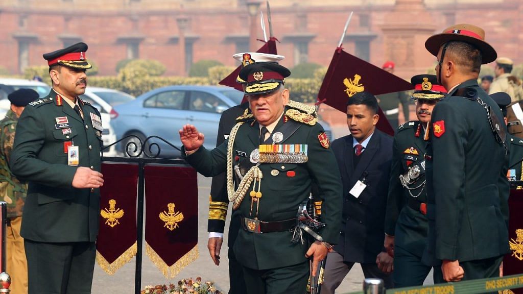 Newly-appointed CDS General Bipin Rawat