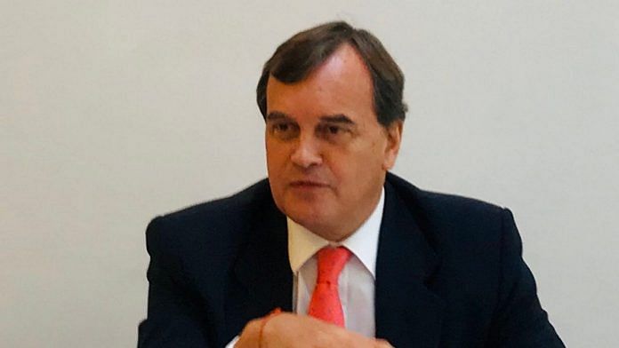 Outgoing British High Commissioner to India Dominic Asquith KCMG | @NayanimaBasu | Twitter