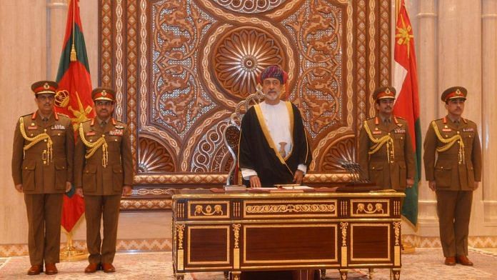 Oman's new sultan, Haitham bin Tariq. | @MMAlardhi | Twitter