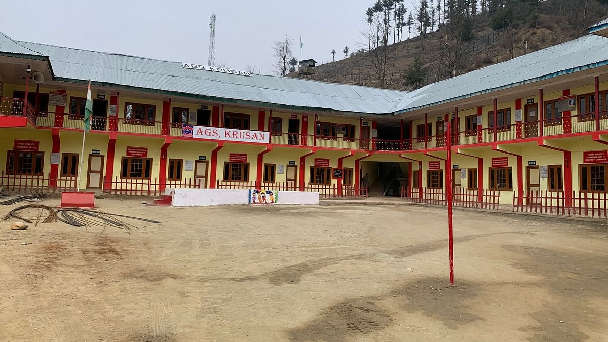 The Army Goodwill School at Krusan in north Lolab | Photo: Amrita Nayak Dutta | ThePrint
