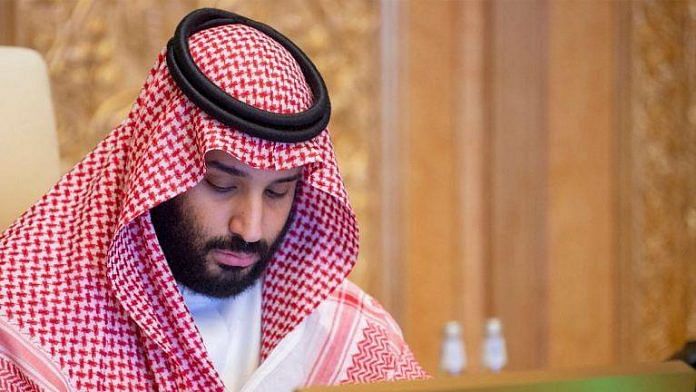 Saudi Arabia's crown prince Mohammed bin Salman