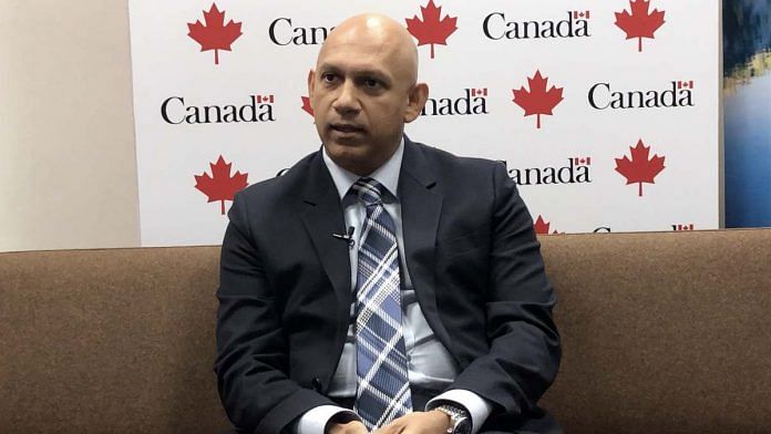 Canadian High Commissioner to India Nadir Patel