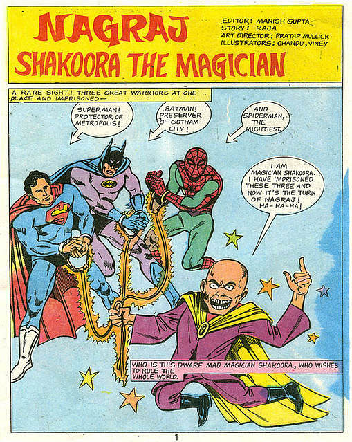 Nagraj comic book