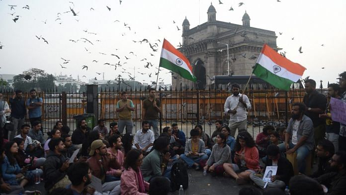 Students protest