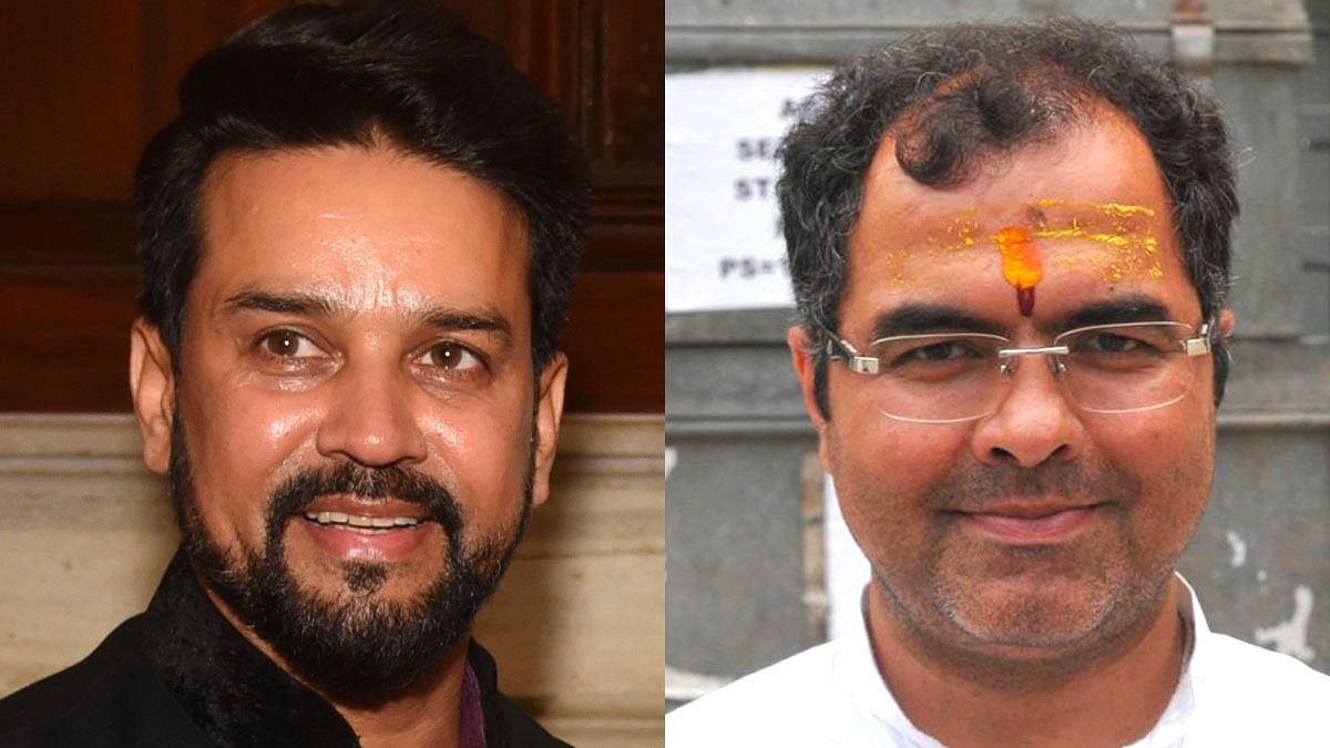 EC bans Anurag Thakur, Parvesh Verma from campaigning for Delhi assembly election EC bans Anurag Thakur, Parvesh Verma from campaigning for Delhi assembly election