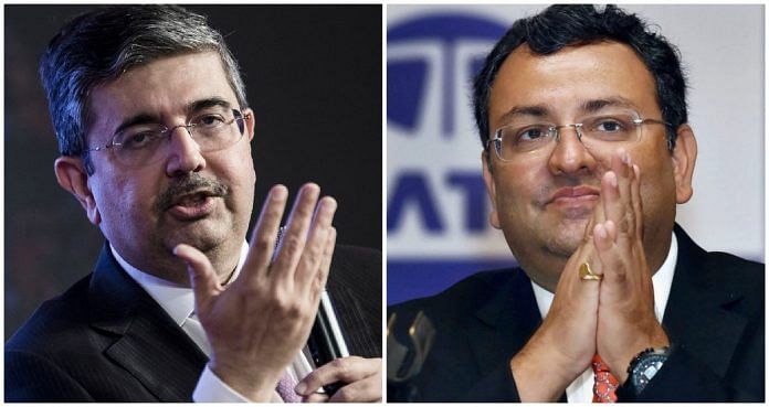 Uday Kotak and Cyrus Mistry