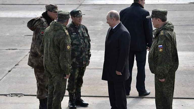 Russia getting close to China one joint military exercise at a time. India must worry