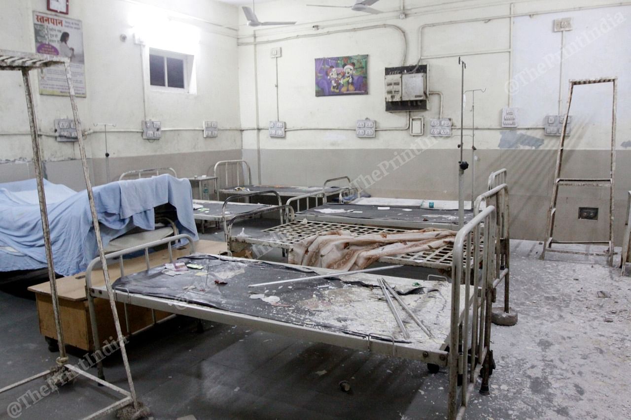 JK Lon Hospital in Kota has received a lot of flak for lack of facilities and negligence by doctors | Photo: Praveen Jain | ThePrint
