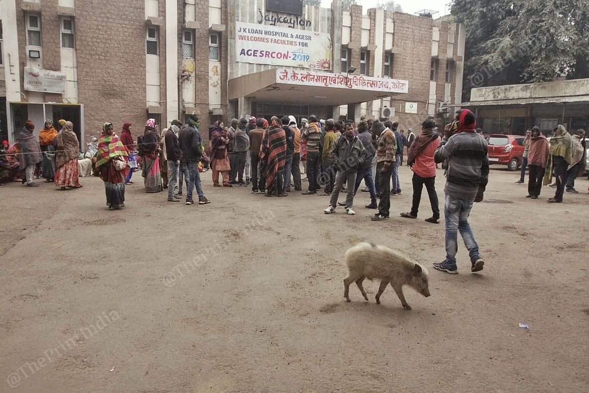 Kota's JK Lon Hospital which saw the death of more than 900 children in 2019 | Photo: Praveen Jain | ThePrint