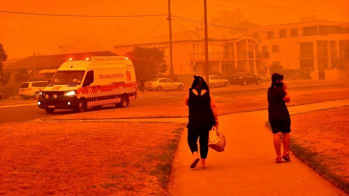 Fires Force Thousands Onto Beaches As Australia Crisis Worsens