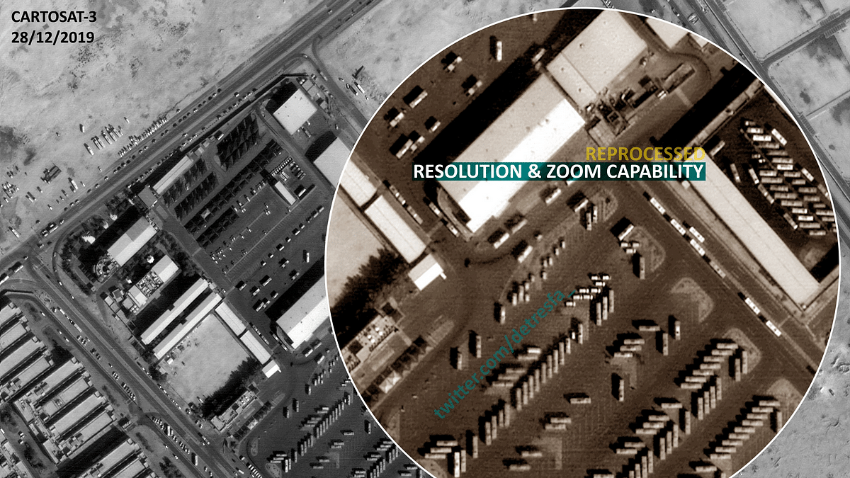 Cartosat 3 Images Are So Clear That You Can Tell A Truck From A Car Read Road Markings