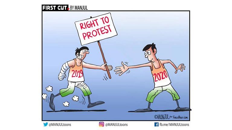 Bidding adieu to 2019, anti-CAA protesters welcome 2020 & Jagdeep Dhankhar’s Twitter gaffe