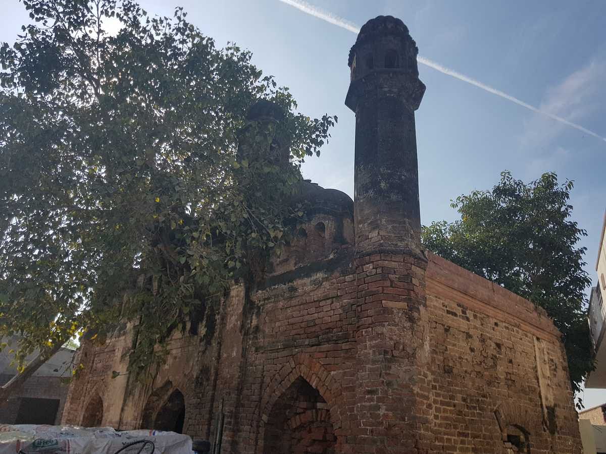 A view of the abandoned mosque in Punjab's Salana Bet village. Photo: Chitleen Sethi/ThePrint