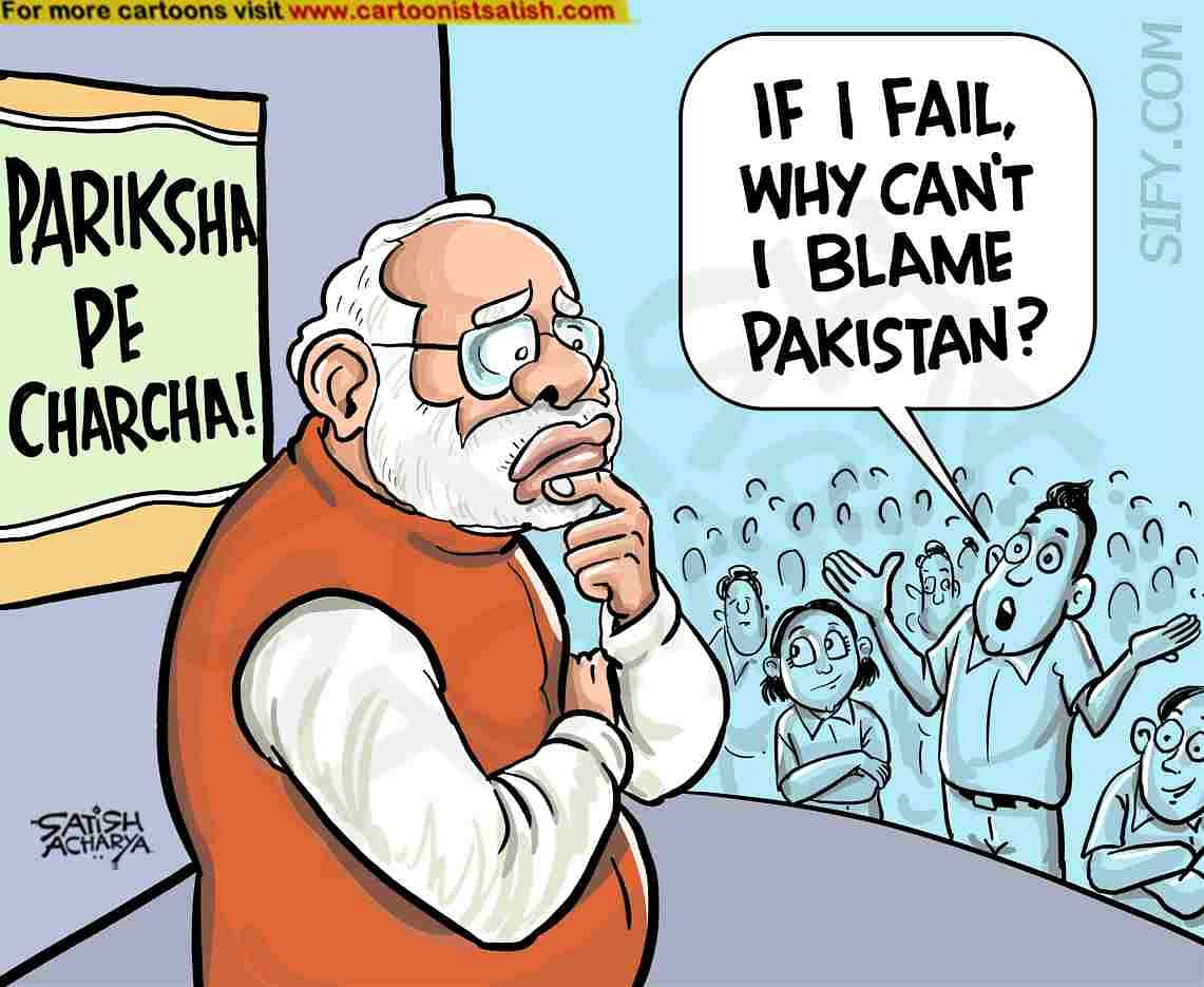 Modi 'stumped' at Pariksha Pe Charcha, Kejriwal's 'guarantee card ...