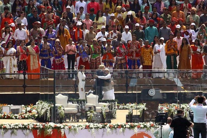 President Donald Trump will receive a ceremonial welcome | Photo: Praveen Jain | ThePrint