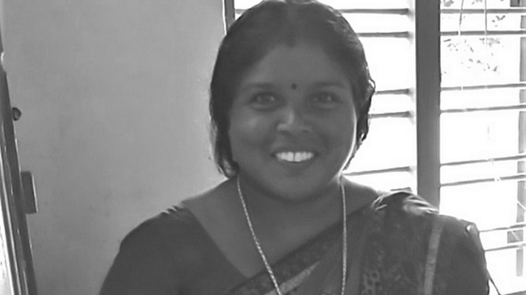 I may be the only lady doing the skin-beating job: What mrdangam-maker Geetha told me