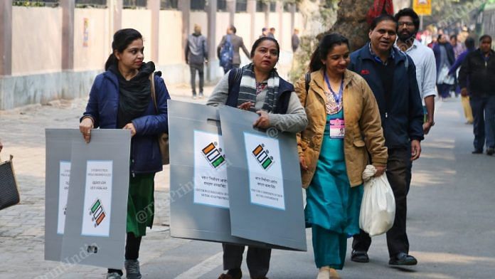 Delhi Election officials will be tallying votes in 11 centres across Delhi