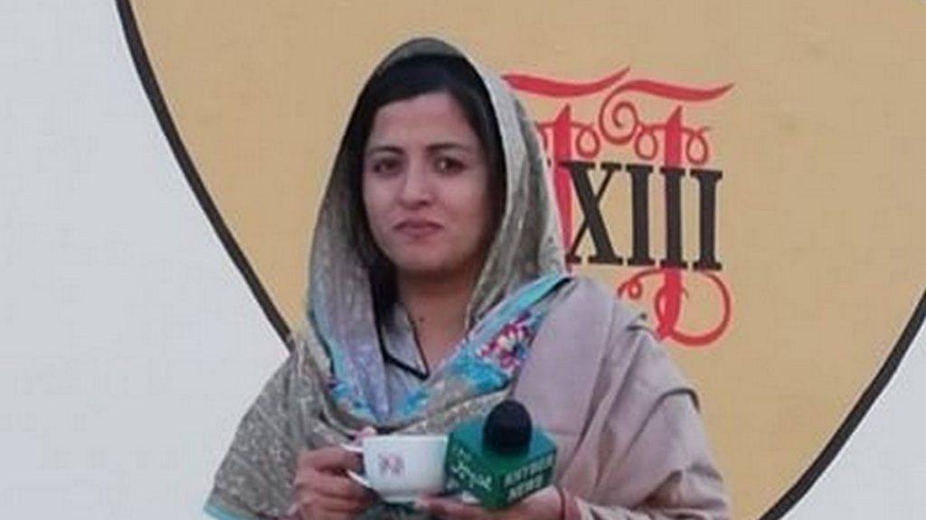 Shaista Hakim, the first woman journalist in the city of Swat, Pakistan