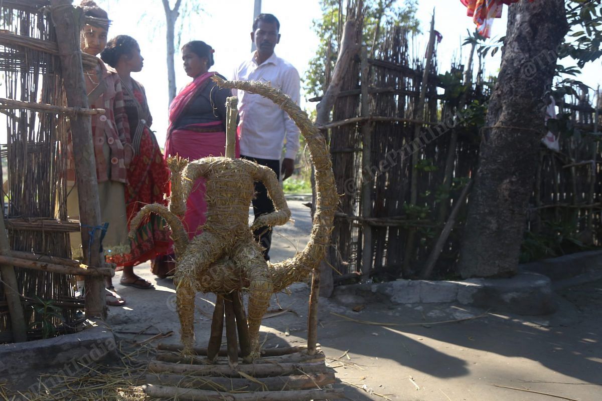 Gabiya residents were busy preparing idols of Goddess Saraswati ahead of Saraswati Puja last month