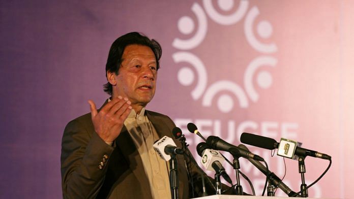 File image of Pakistan Prime Minister Imran Khan | Photo: ANI