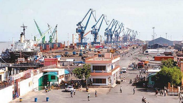 Representational image of Kandla Port, Gujarat | Photo: Commons