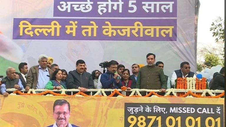 Opposition hails AAP’s sweep, Uma Bharti hails Chhatrapati Modi, Congress ducks for cover