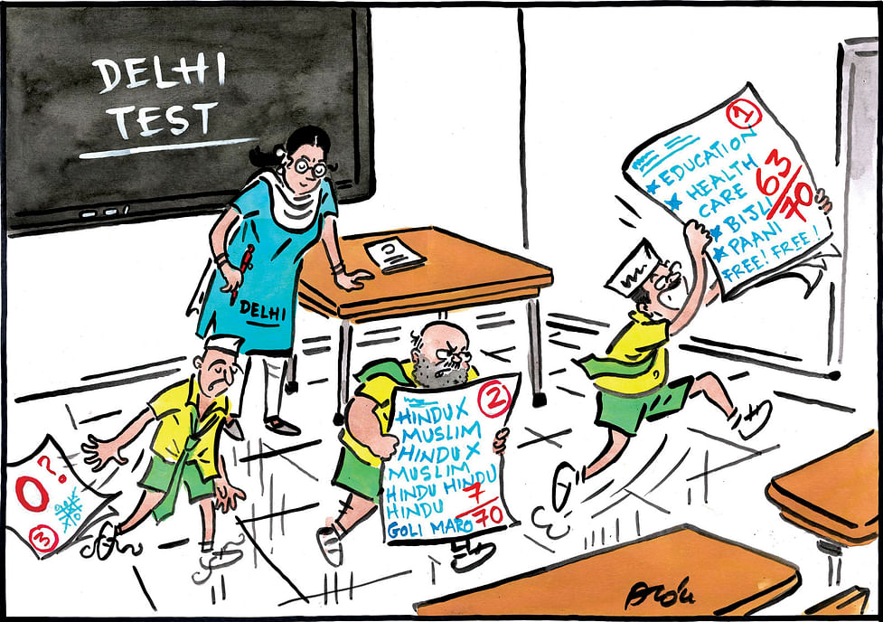 AAP passes Delhi exam, poll results 'shock' Amit Shah & read the writing on  'Kejriwall' – ThePrint – Select