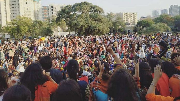 An aurat march in Karachi | @auratmarch2020 | Instagram