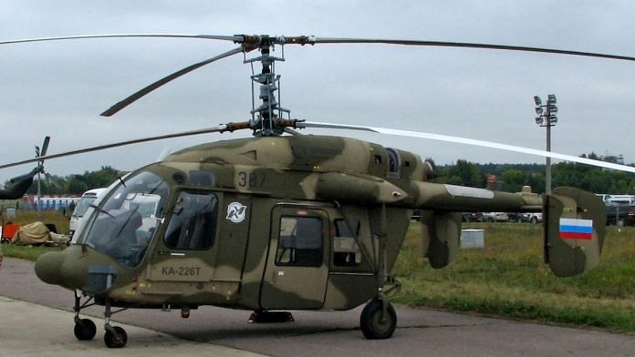 Kamov Ka-226 helicopters are powered by Ukrainian Motor Sich engines | Representational image: Commons