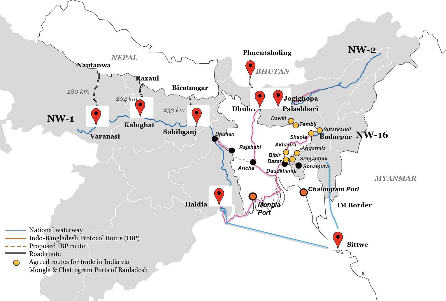 Infographic: Inland Waterways of India