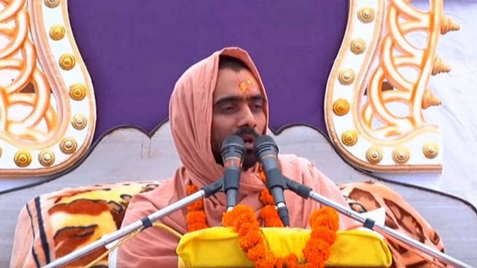 File photo of Swami Krushnaswarup Dasji of Swaminarayan Bhuj Mandir | Youtube