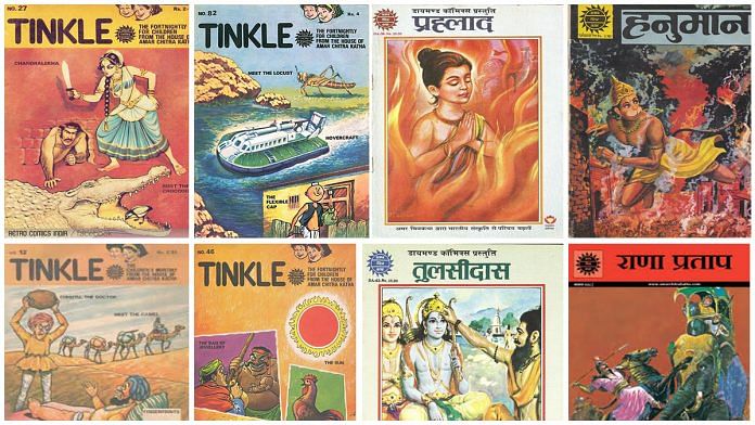 Indian comics Tinkle and Amar Chitra Katha | ThePrint