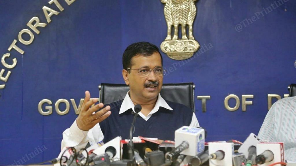 CM Arvind Kejriwal announced closure of all gyms, nightclubs and spas in Delhi till 31 March. Photo: Manisha Mondal | ThePrint