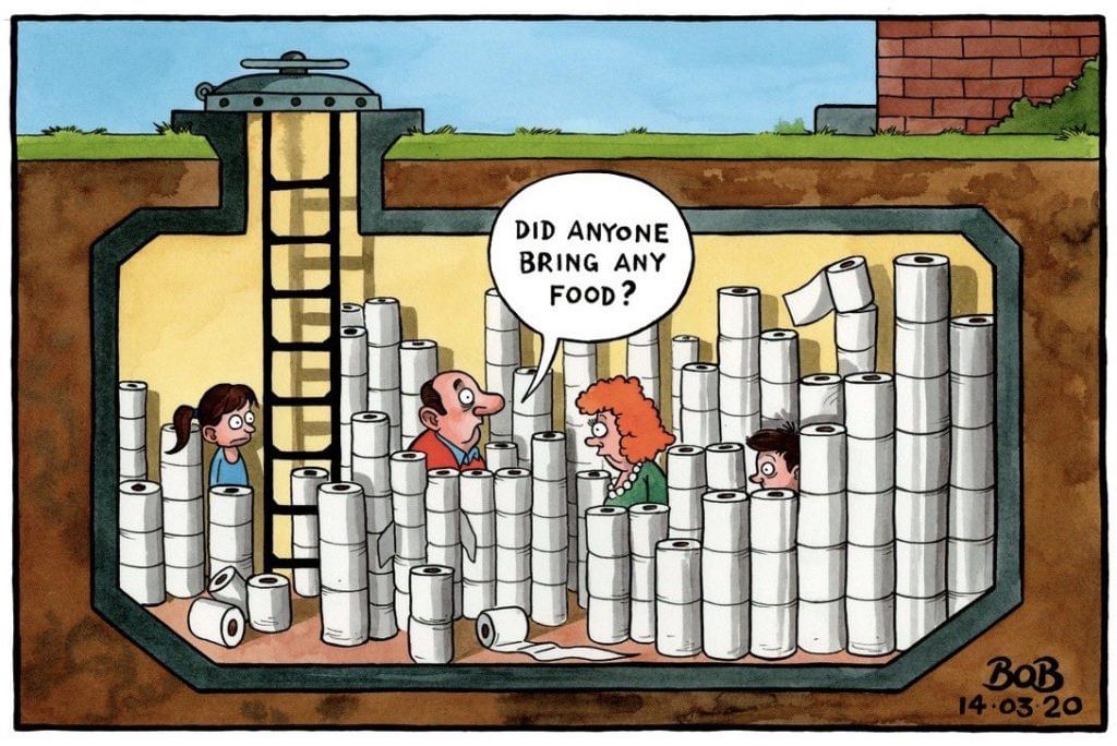 Johnson's controversial coronavirus approach, and why toilet paper is running out