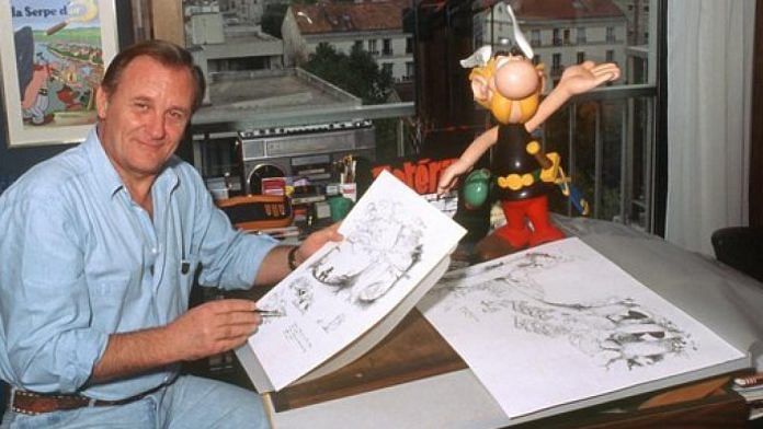 File photo of French illustrator Albert Oderzo | Twitter