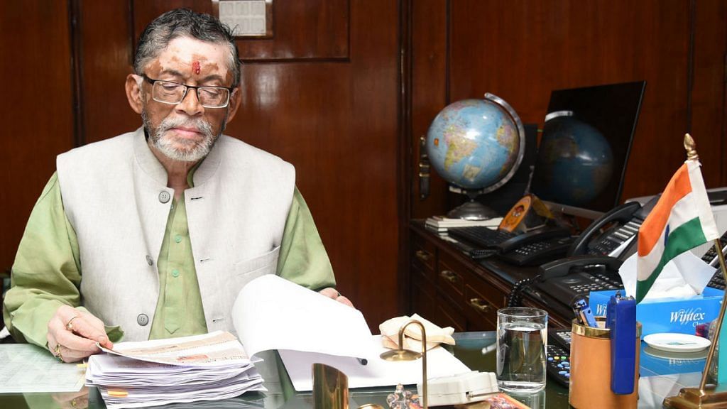 Santosh Kumar Gangwar, the Union Minister of State with Independent Charge of the labour ministry | Photo: ANI