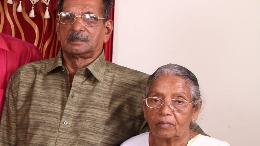 Thomas and his wife Mariyamma had contracted the Covid-19 infection from their son | By special arrangement
