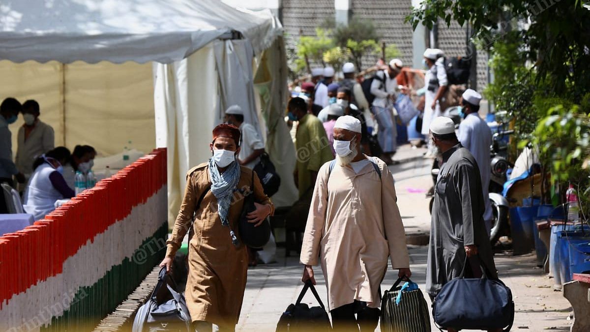 As many as 300 foreigners from 16 countries had attended the Tablighi Jamaat event in Delhi in March (representational image) | Photo : Suraj Singh Bisht | ThePrint