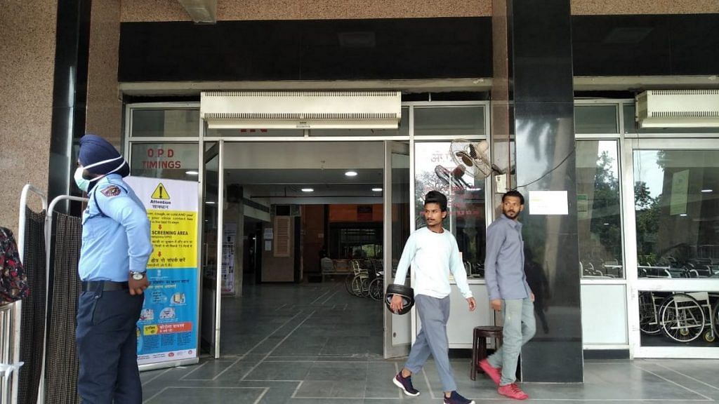 The OPD entrance at PGIMER, Chandigarh (representational image) | Photo: By special arrangement