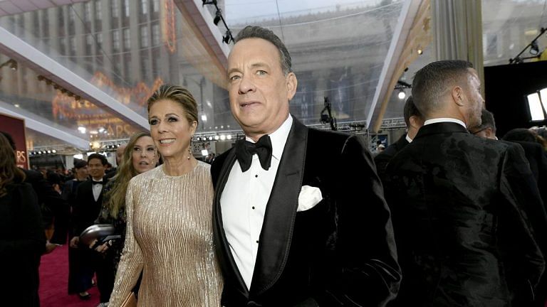 Tom Hanks and wife Rita test positive for coronavirus in Australia