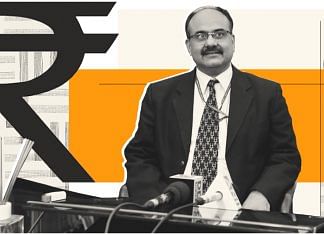 Finance secretary Ajay Bhushan Pandey. | Illustration: Soham Sen/ ThePrint