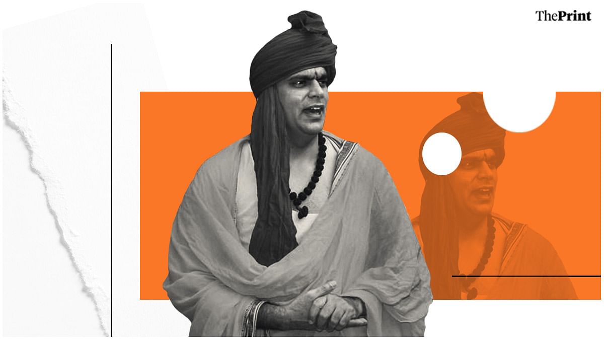 Chakrapani Maharaj, president of the Hindu Mahasabha | Image: ThePrint Team Chakrapani Maharaj, president of the Hindu Mahasabha | Image: ThePrint Team