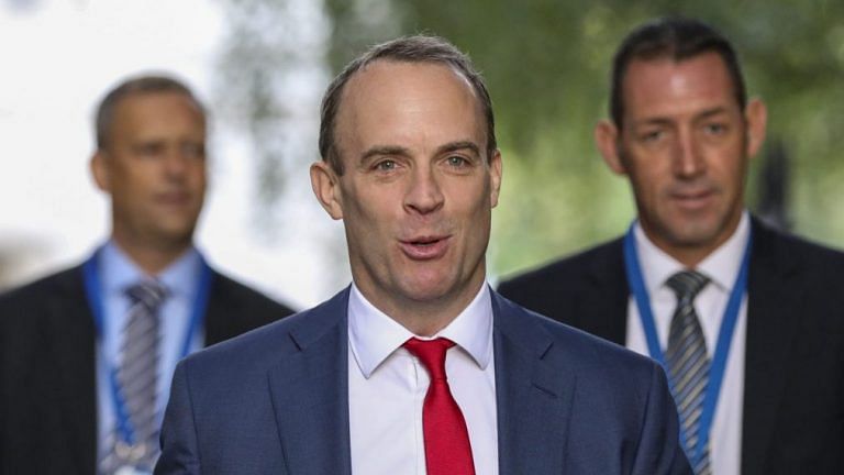 Dominic Raab, stand-in for Boris Johnson as UK PM, is a blunt former lawyer