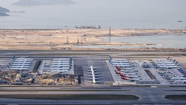 This is what happens to the world’s planes when they can’t fly for weeks