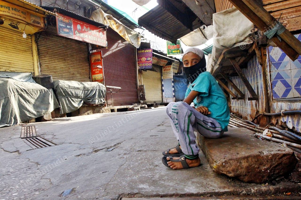 A deserted Ajmer market during the lockdown | Praveen Jain | ThePrint