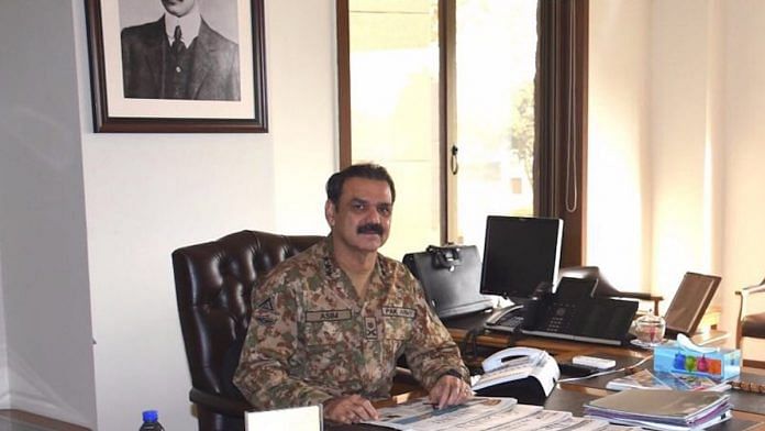 Lt Gen. Asim Saleem Bajwa | File photo: Twitter | @AsimBajwaISPR