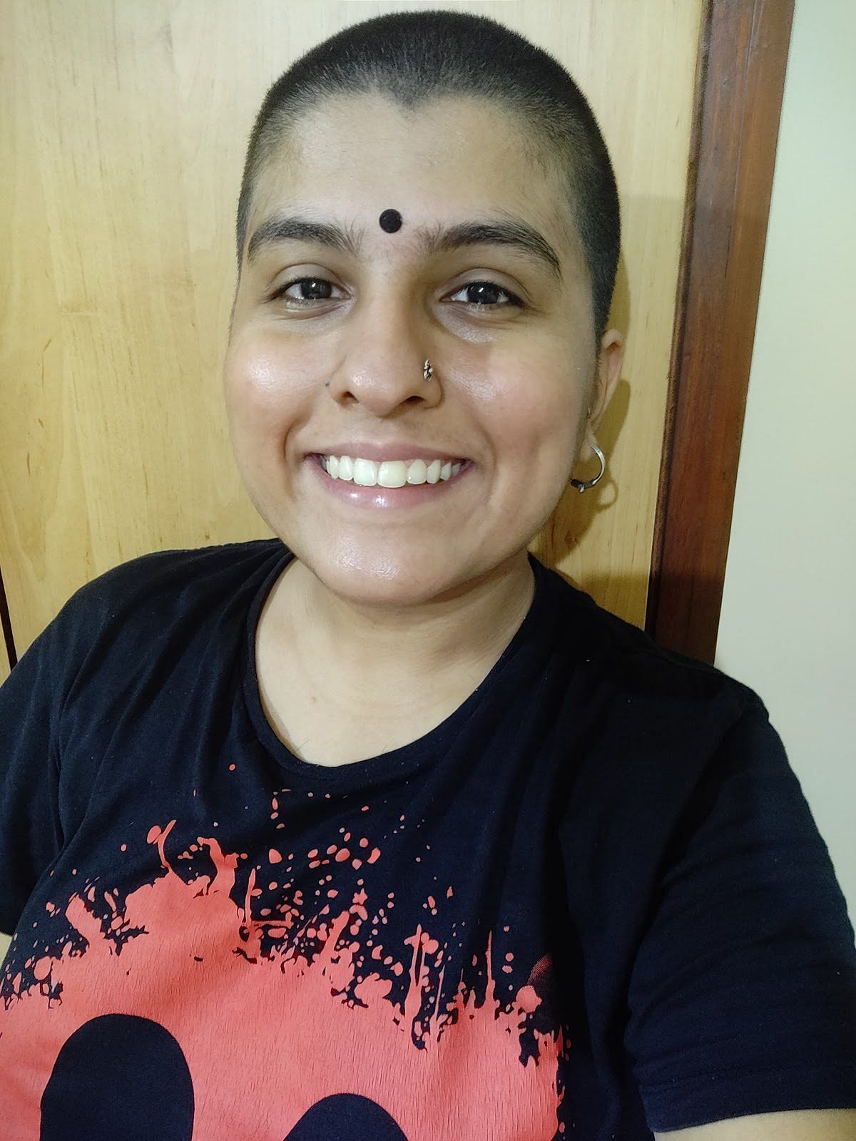 Pallavi Naswa decided to shave her head during the lockdown to ‘be impulsive’ | By special arrangement 