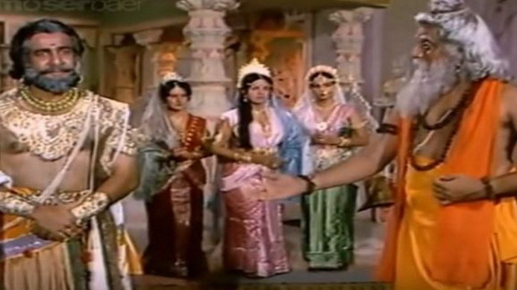 A still from Ramanand Sagar's TV series Ramayan | YouTube screengrab